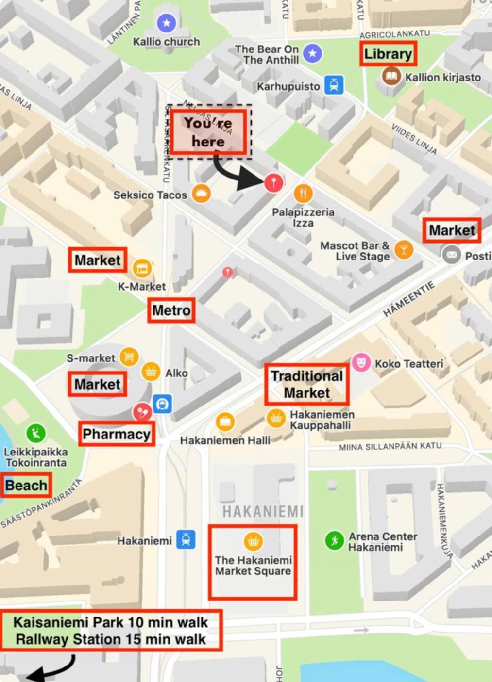 Modern Apartment Urban Tranquil, Great Location And Transport Connections Helsingfors Eksteriør bilde